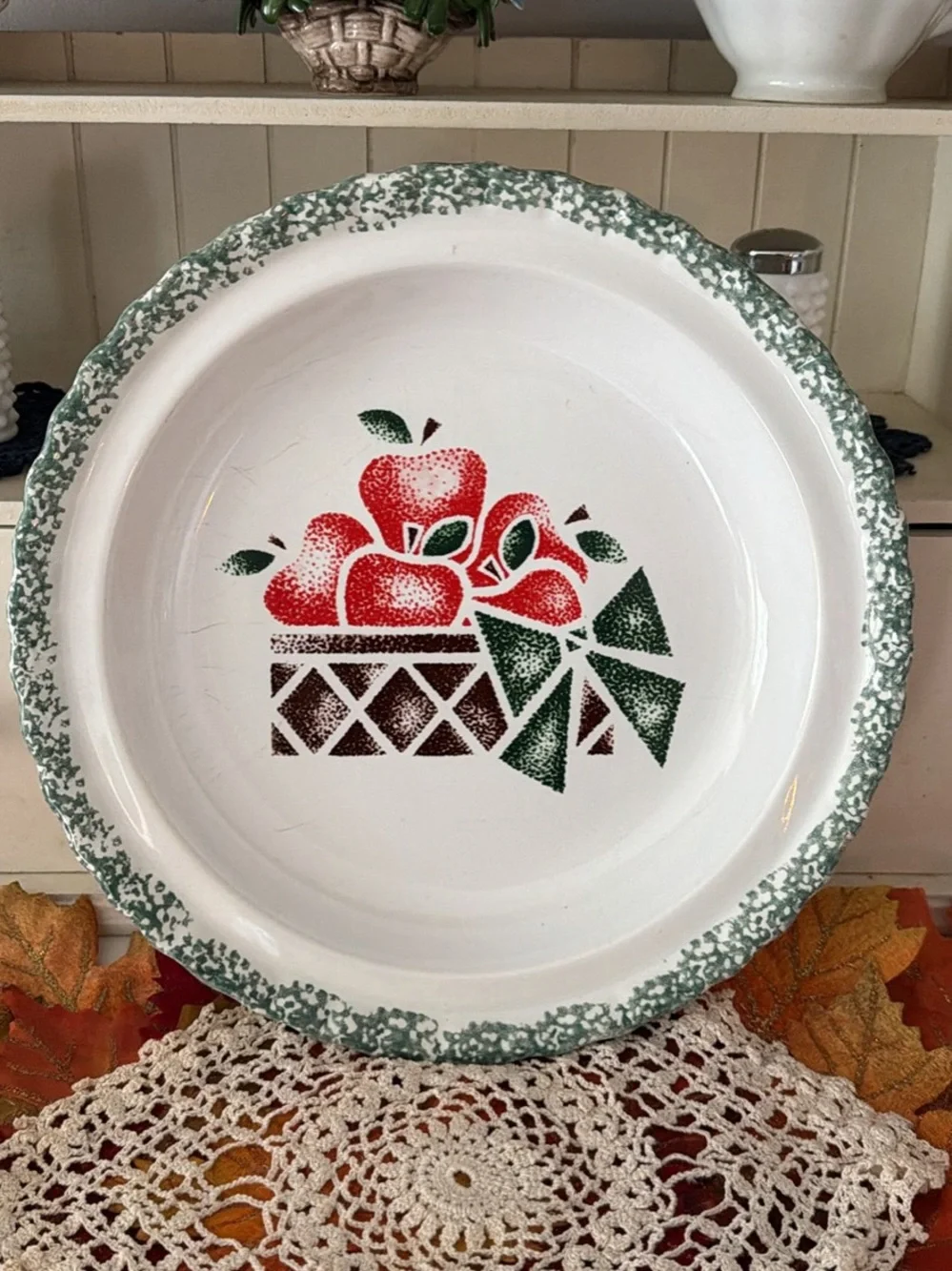 1993 House of Lloyd Apple Pie Baking Dish